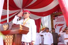 Wali Kota Jaya Negara Pimpin Apel Peringatan HUT ke-79 Proklamasi Kemerdekaan RI di Kota Denpasar HUT RI di Denpasa
