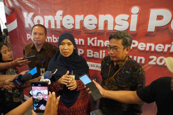 Konferensi Pers DJP Bali