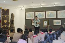 Implementasi Kurikulum Merdeka Belajar, Disdikpora Badung Ajak Siswa SD Kunjungi Museum Pasifika Museum