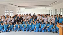 SMK TI Bali Global Badung Lepas Siswa untuk Kelas Industri Selama 10 Bulan Pelepasan Siswa PKL