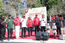Pesta Rakyat HUT ke-79 RI di Kota Denpasar Berlangsung Semarak Pesta Rakyat HUT RI