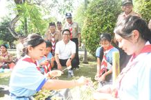 Wawali Arya Wibawa Tinjau Lomba Serangkaian Hari Pramuka di Taman Kota Lumintang Lomba Serangkaian Hari Pramuka