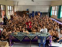 Tingkatkan Budaya Literasi, Kelurahan Peguyangan Gencarkan Pustakeling Ayang Ebeb Pustakeling Ayang Ebeb