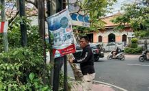 Satpol PP Kota Denpasar Intensifkan Penertiban Baliho Kadaluwarsa untuk Percantik Wajah Kota Penertiban Baliho Kadaluwarsa