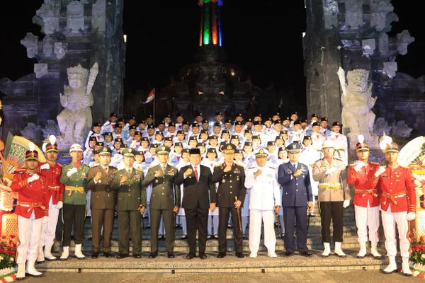 Kukuhkan Paskibraka Provinsi Bali 2024