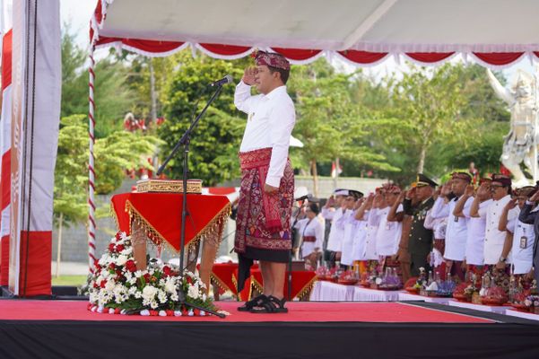 Upacara HUT ke-79 RI