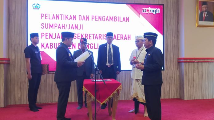 Pelantikan Pj Sekda Kabupaten Bangli