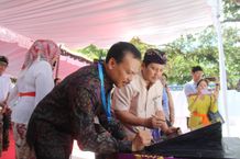 Sekda Dewa Indra Resmikan Taman INISIATIF BPJS Kesehatan Taman INISIATIF BPJS Kesehatan