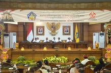 DPRD Bali Peringati HUT Provinsi Bali ke-66, Pj Gubernur Ajak Warga Jaga Perdamaian di Pilkada 2024