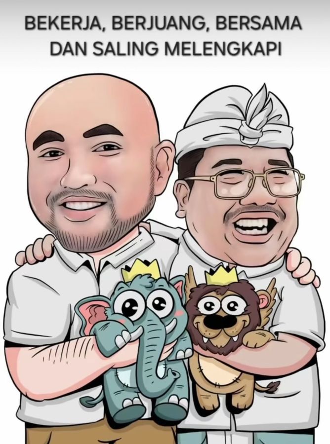 De Gadjah Gandeng Putu Agus Suradnyana Sebagai Cawagub