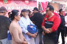 Bupati Sanjaya Canangkan Pasar Murah Serentak Jelang Hari Raya Galungan dan Kuningan Pasar Murah