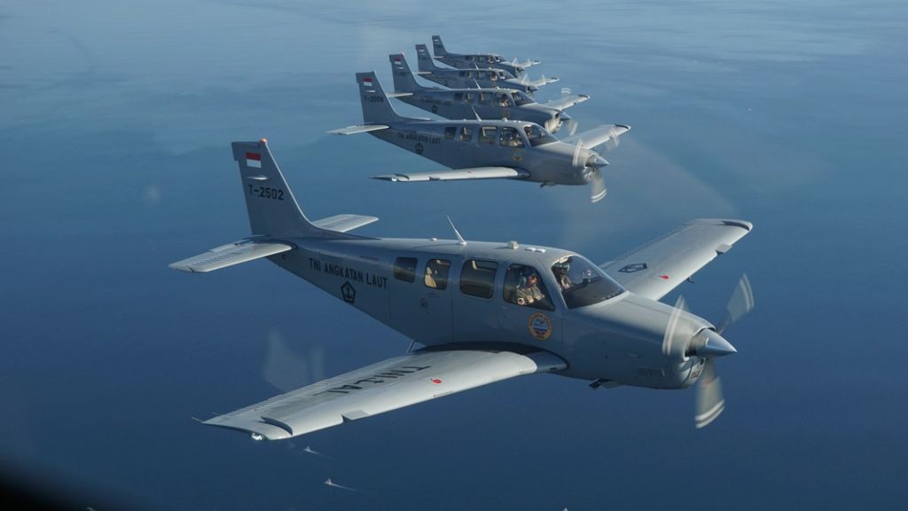 Tim Aerobatik Neptunus TNI AL akan hiasi langit Bali dengan formasi dan manuver akrobatik memukau menggunakan KT-1B Wongbee dan Bonanza G36 selama perhelatan Bali International Airshow 2024 mulai 18 hingga 21 September. Sumber Foto : Tim Aerobatik Neptunus