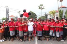 Bupati Tabanan Tinjau Pembangunan Taman Perjuangan Singasana dan Resmikan Jalan Debes dan Jalan Rama – Tabanan Jalan