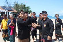 Wali Kota Jaya Negara Buka Gelaran Denpasar Kite Festival VIII Layangan