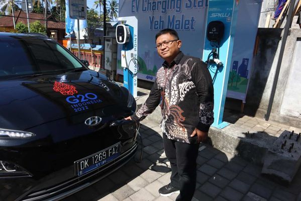 SPKLU di Bali Timur
