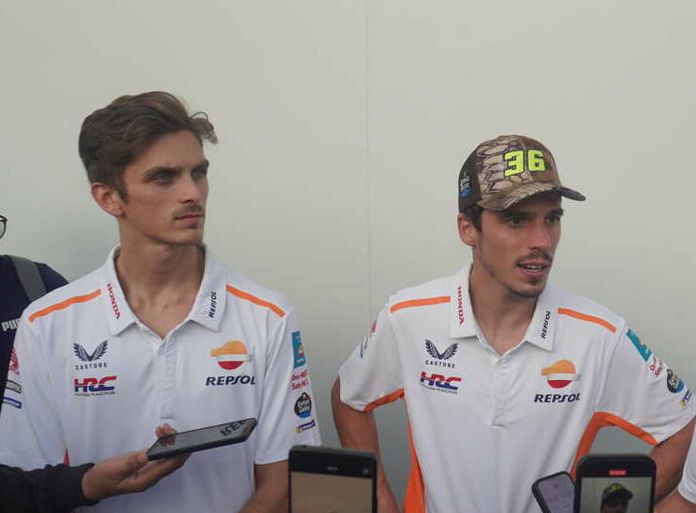 Luca Marini dan Joan Mir