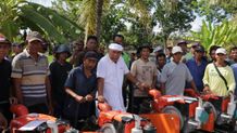 Pemkab Jembrana Salurkan Bantuan Alsintan, Atasi Persoalan Air Petani Bantuan Alsintan