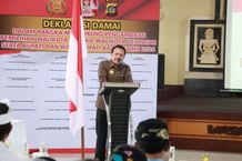 Pjs. Wali Kota Dewa Mahendra Dukung Deklarasi Damai Pilkada Serentak 2024 Pjs. Wali Kota Dewa Mahendra
