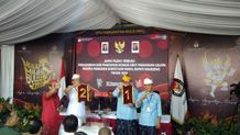 Resmi, Sugawa-Suardana Nomor 1 dan Sutjidra-Supriatna Nomor 2 Pilkada serentak 2024
