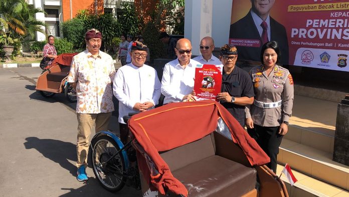 Becak Listrik Wisata
