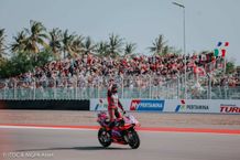 Jorge Martin Raih Podium Utama di MotoGP Mandalika 2024, Marc Marquez Gagal Finish Jorge Martin