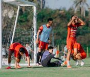 Persiapan Bali United FC Melawan Arema FC di Stadion Kapten I Wayan Dipta Bali United FC