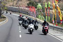 Pecinta Honda PCX160 dari Berbagai Daerah Ramaikan Dukungan untuk Pebalap Indonesia di MotoGP Mandalika 2024
