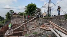 Masuki Tahap Pengecoran Tiang, Progres Jembatan Tukad Badung Desa Pemogan Sesuai Target Proyek
