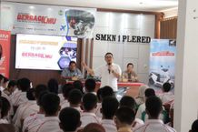 Dukung Generasi Cerdas di SMK, AHM Edukasi Teknologi Sepeda Motor Listrik SMK