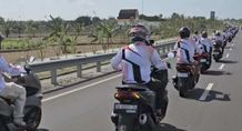 Agar Touring Berpasangan Menyenangkan, Ingat Selalu #Cari_Aman Touring