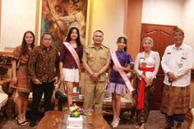 Pjs. Wali Kota Dewa Mahendra Dukung Perwakilan Bali di Ajang Pemilihan Puteri Anak Tingkat Nasional Finalis Puteri Anak Indonesia