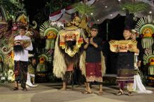 Jaring Bibit Seniman, Lomba Barong Ket dan Mekendang Tunggal Kota Denpasar Resmi Dimulai Lomba Barong Ket
