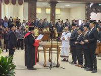 Pimpinan DPRD Bali Periode 2024-2029 Resmi Dilantik Pimpinan DPRD Bali