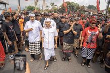 Koster-Giri dan Sanjaya-Dirga Target Menang 80 Persen di Tabanan Koster-Giri dan Sanjaya-Dirga