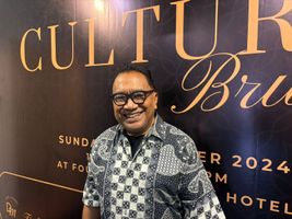 Salah satu desainer Danny Soe dari DAM Apparel.