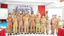 Tim Penilai Desa Antikorupsi Provinsi Bali Turun ke Jembrana AntiKorupsi