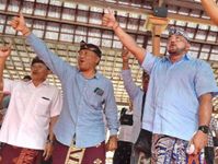 Gerindra Karangasem Buka Posko Pendaftaran Jalan Sehat Relawan De Gadjah, Berhadiah Rumah dan Motor Jalan Sehat