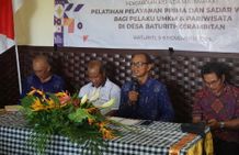 Poltekpar Bali Tingkatkan Kapabilitas Pelaku UMKM di Desa Baturiti dalam Pengelolaan Produk Wisata Baturiti Poltekpar