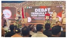 Mulyadi-Ardika Singgung Ada Intimidasi Selama Tahapan Pilkada di Tabanan Debat