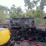 Kebakaran di Pura Puseh Desa Adat Culik Hanguskan 14 Pelinggih Kebakaran