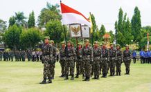 Dari Jembrana, Kirab Pataka I Gusti Ngurah Rai Tiba di Kabupaten Buleleng Kirab Pataka I Gusti Ngurah Rai