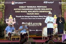 Jaya-Wibawa Janji Bangun Sport Center dan Penerangan Jalan di 16 Ribu Titik Jaya Wibawa