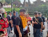 Di TPB Margarana, Mulyadi-Ardika Disambut Tujuh Sekaa Barong Bangkung Mulyadi-Ardika
