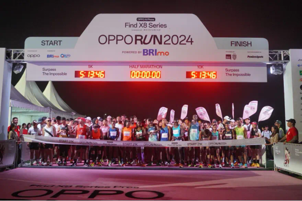 OPPO RUN 2024 Sukses Digelar OPPO RUN 2024