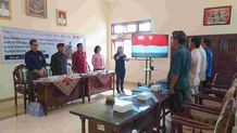 Pjs Bupati Bangli Buka Sosialisasi Pencegahan dan Mitigasi Bencana Untuk UMKM Binaan Rumah BUMN Telkom Bangli Sosialisasi