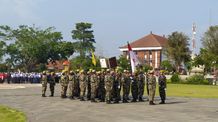 Pataka I Gusti Ngurah Rai Tiba di Kabupaten Bangli Pataka I Gusti Ngurah Rai