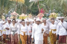 Diempon Ratusan KK, Umat Hindu di Desa Restu Rahayu Lampung Gelar Ngenteg Linggih Tawur Balik Sumpah di Pura Dalem dan Prajapati Ngenteg Linggih Tawur Balik Sumpah