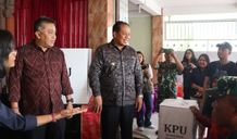 Jelang Pilkada Serentak, Pj Gubernur Bali Tinjau Sejumlah TPS Tinjau TPS