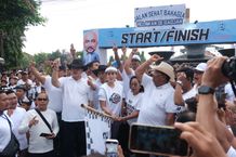 25 Ribu Warga Buleleng Ikuti Jalan Sehat Relawan De Gadjah Jalan Sehat Relawan De Gadjah