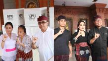 Gunakan Hak Pilih pada Pilkada 2024, Wali Kota Jaya Negara di TPS 10 Penatih dan Wawali Arya Wibawa di TPS 008 Pedungan Wali Kota Denpasar